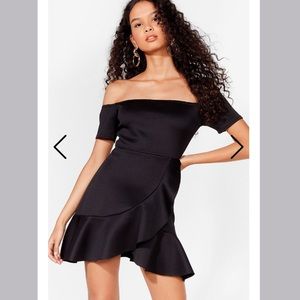 NWT Nasty gal black dress